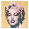 Marilyn -Moon - Original Painting on Paper - Image 2