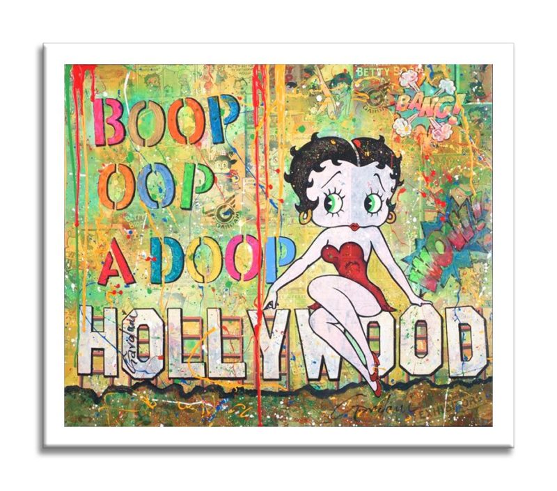 Betty Boop - C Hamm Kelley Art - Paintings & Prints, People