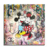 Mickey Hug in Paris - Giclee Print on Canvas or Paper - Image 2