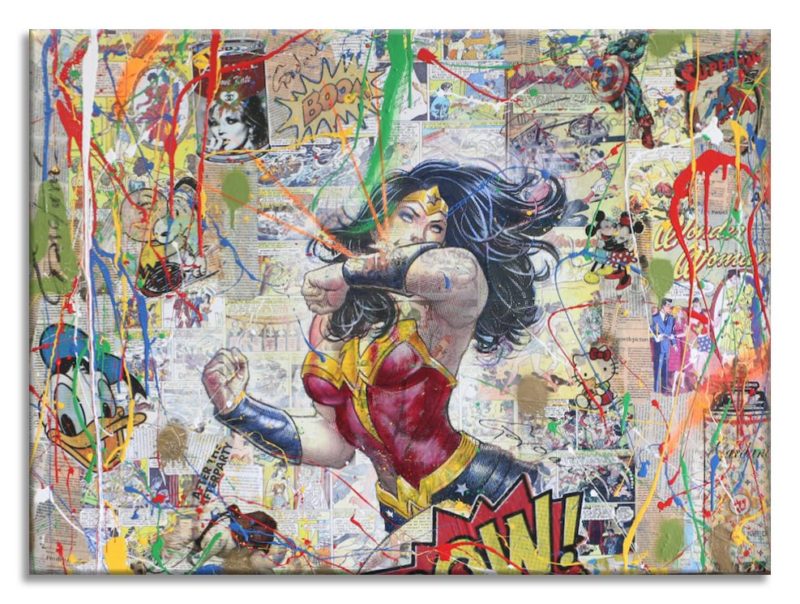 Wonder Woman – Original Painting on canvas