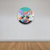 Dream Panda – Original Painting on Wood - Image 2