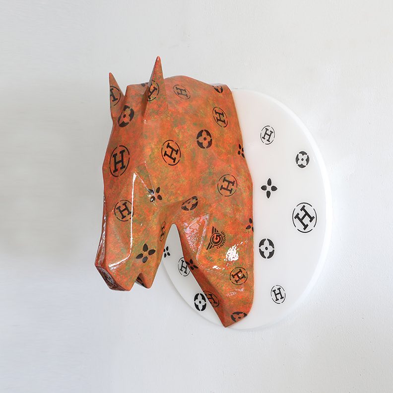 Hermes Horse Art 