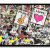 Peace Love 33 - Original Painting on Canvas - Image 2