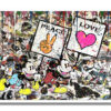Peace Love 33 - Original Painting on Canvas - Image 4