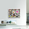 Peace Love 33 - Original Painting on Canvas - Image 5