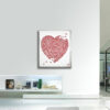 Infatuation - Unique 3D Wall Sculpture - Image 2