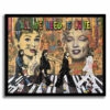 Marilyn Audrey Beatles - Original Painting on canvas - Image 3