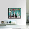 Marilyn Beatles - Original Painting on Canvas - Image 4