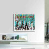 Marilyn Beatles - Original Painting on Canvas - Image 6