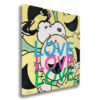 Snoopy i love u lots!  - Original Painting on Canvas - Image 4