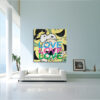 Snoopy i love u lots!  - Original Painting on Canvas - Image 2