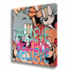 Tom Jerry Believe - Original Painting on canvas - Image 4