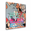 Tom Jerry Believe - Original Painting on canvas - Image 3