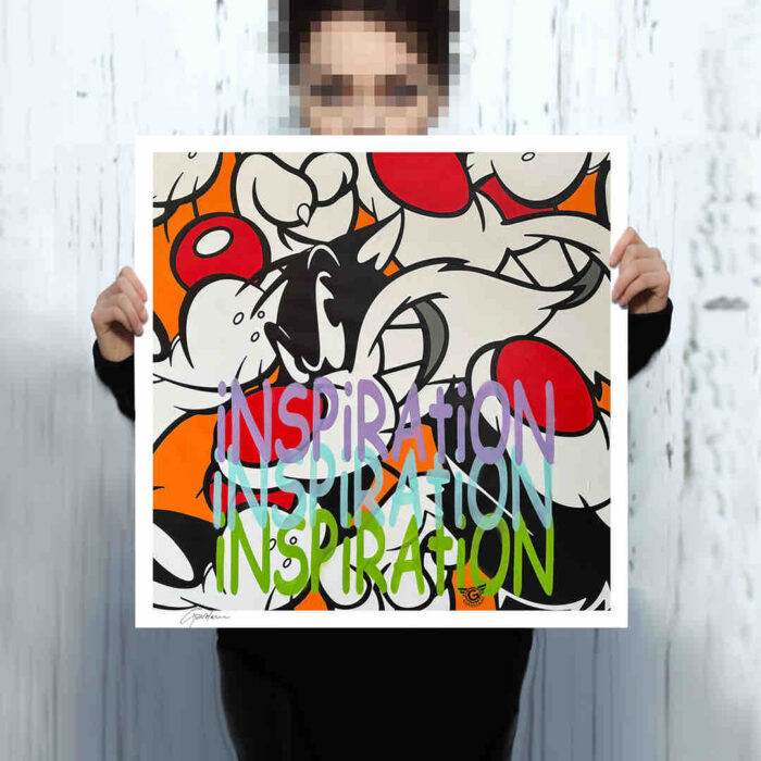 Sylvester inspiration - Giclee Print on Canvas or Paper