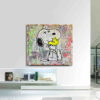 Snoopy a Hug for You - Original Painting on canvas - Image 2