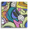 You and me Marvin the Martian - Original Painting on canvas