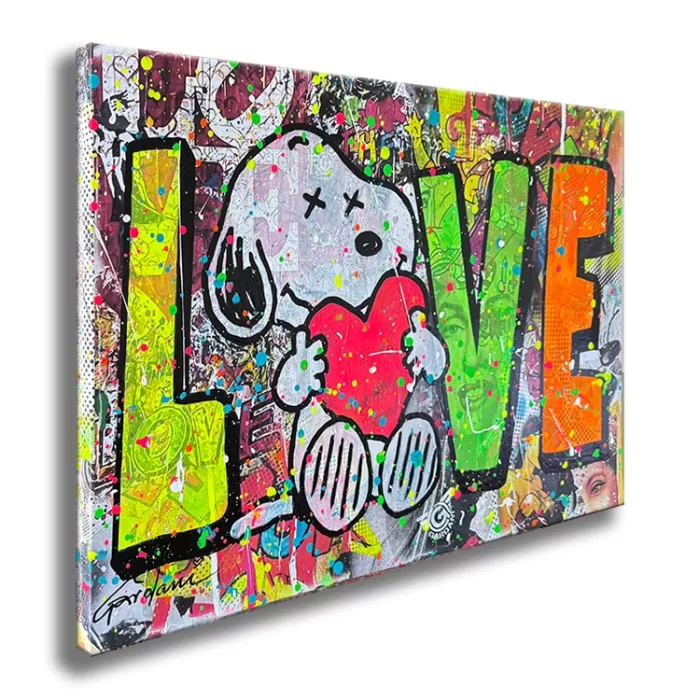 Love is a Friendship - Original Painting on canvas - Image 3