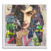 Wonder Woman Super -  Original Painting on Canvas - Image 3