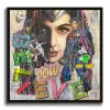 Wonder Woman Super -  Original Painting on Canvas - Image 2