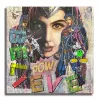 Wonder Woman Super -  Original Painting on Canvas