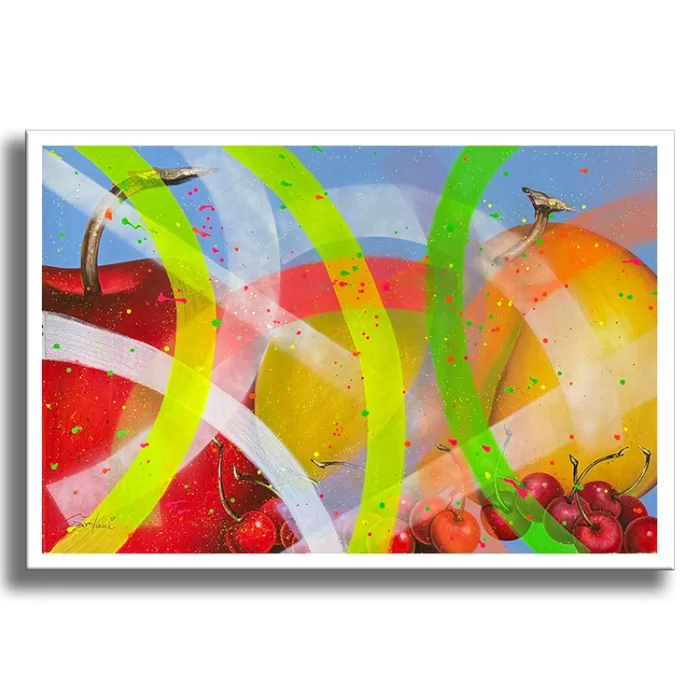Rhythm of memories - Original Painting on Canvas - Image 5