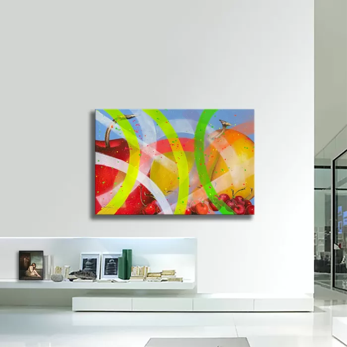 Rhythm of memories - Original Painting on Canvas - Image 4