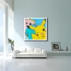 Smile Pikachu - Original Painting on canvas - Pop Art - Image 6