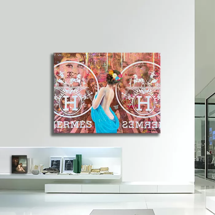 Success Hermes - Original Painting on Canvas - Image 2