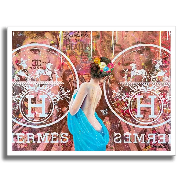 Success Hermes - Original Painting on Canvas - Image 5