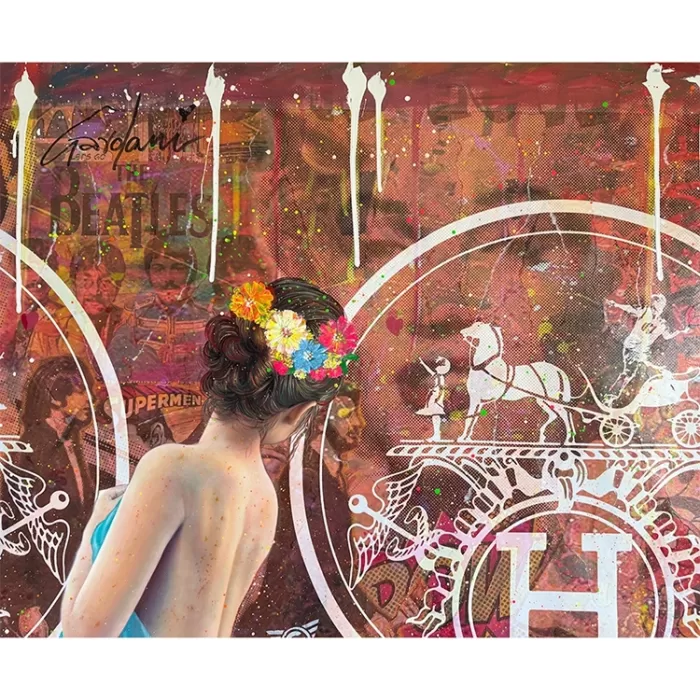 Success Hermes - Original Painting on Canvas - Image 7