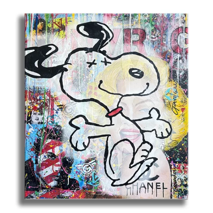 Try Snoopy – Original Painting on canvas