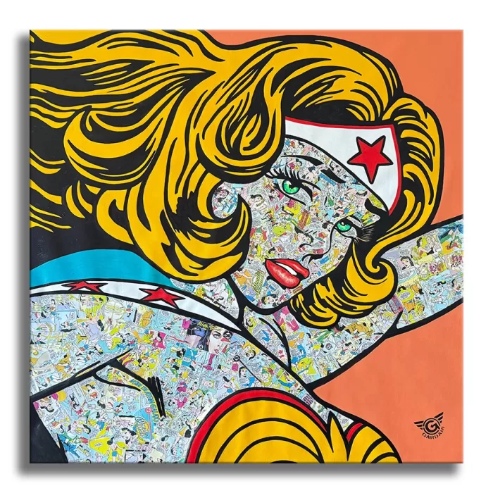 Wonder Woman Force - Original Painting on canvas