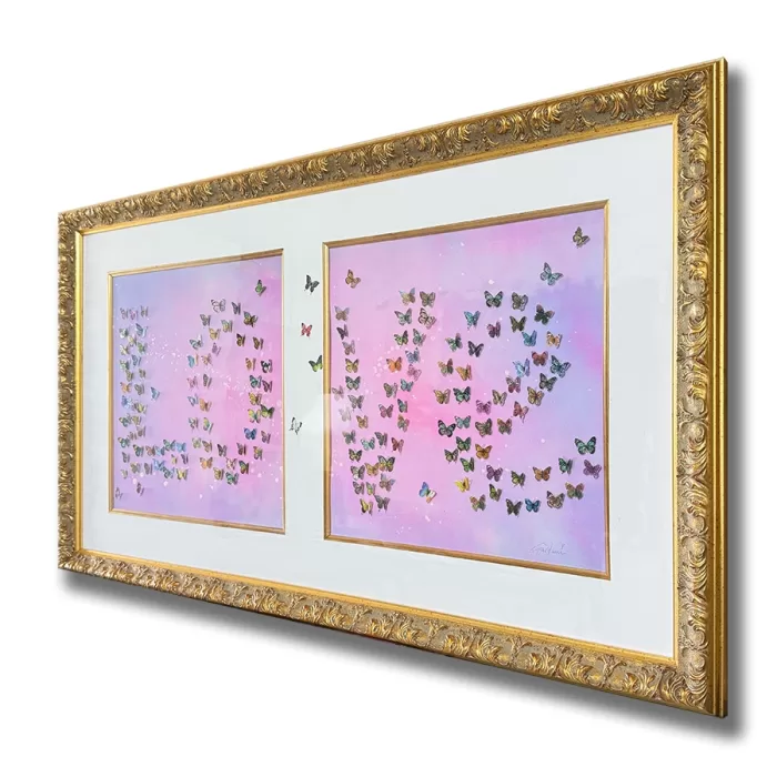 Classic Love - Original Unique 3D wall Sculpture - Image 3