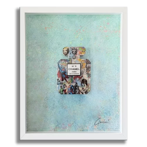 Chanel N5 Daily - Original 3D Painting/Sculpture by Gardani