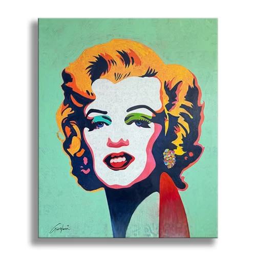 Marilyn Return – Original Painting on canvas by Gardani